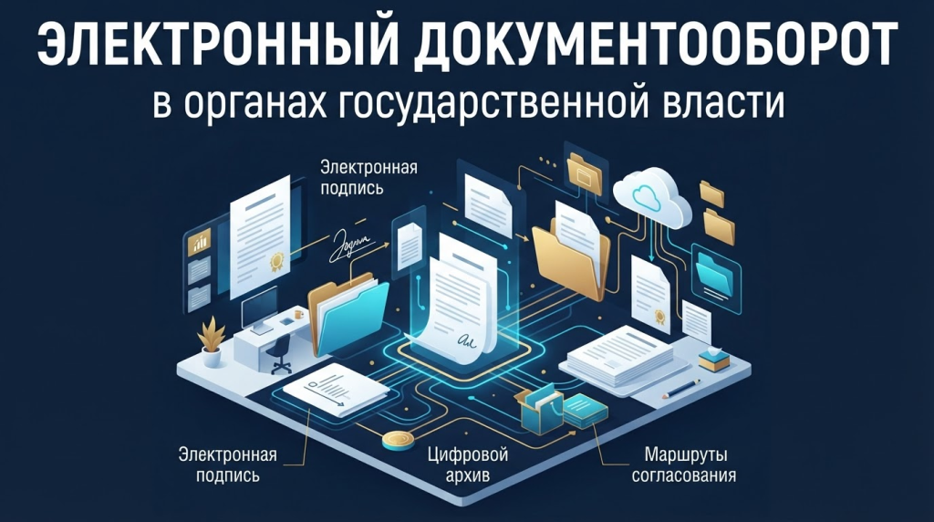 Электронный документооборот в органах государственной власти