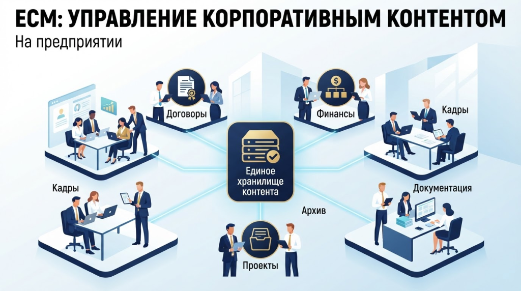ECM-система: управление корпоративным контентом на предприятии